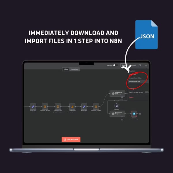 6000 Done-For-You n8n Workflows That Save Hours Daily.