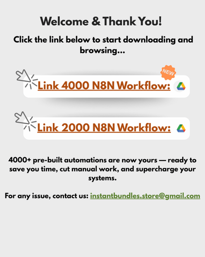 6000 Done-For-You n8n Workflows That Save Hours Daily.